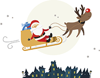 Ilustraciones Vectoriales Navidad