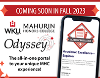 MHC Odyssey - Mahurin Honors College Portal Launch