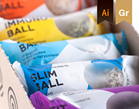 Healthy Ball Candy / Brand Identity, Packaging