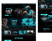 Website Design for Videogame