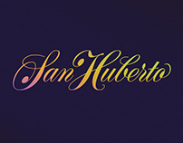 San Huberto —logotype redesign