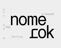 SK Nomerok — Free Font