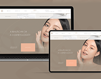 Cosmetology Landing Page / BEAUTY Website
