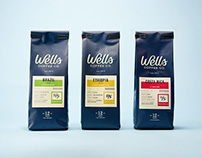 Wells Coffee Packaging