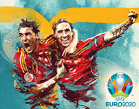 UEFA / Euro 2020 illustrations