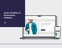 Responsive Web design for Avion E-Commerce Store