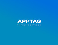 Minimal Logo Design for APPTAG Typing Services | Icon