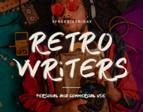RETRO WRITERS - Free Grunge Display Font