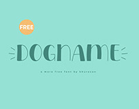 Dogname Display Font