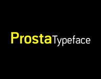 Prosta typeface