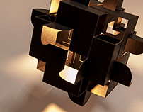 Quios / Cardboard Lamp