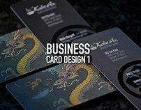 Business Card Design 1