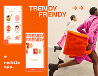 Mobile App Trendy Frendy | case study
