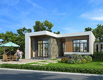 Villa rendering
