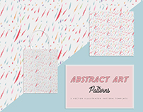 Abstract art free vector pattern | Designertale