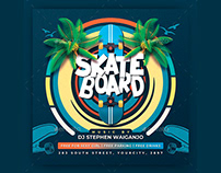Skate Boarding Flyer