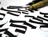 BlackLetter Calligraphy mix