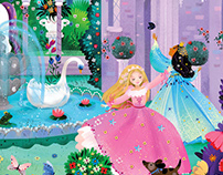 "Princess Dreams" Classic Floor Puzzle