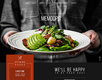 Memoompsi restaurant website design