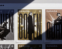 Leonard Cohen Stamps