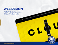 Web Design - PU4LYF Entertainment (Clout)