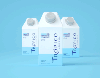 Trópico Agua · Branding y Packaging