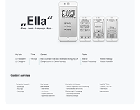"Ella" Flashcard App UX-Design Case study