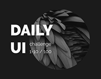 Daily UI Challenge l Part 1