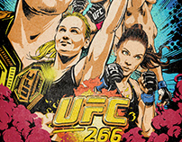 UFC Artist Series | 266 Fight Night Official Poster