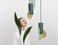 Suprematic lighting collection for NOOM