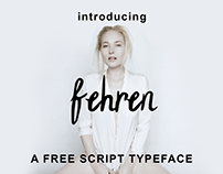 Fehren - Free Font