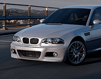 BMW M3 E46 - 3D modeling - Free download