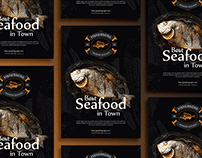 Free Seafood Flyer Template