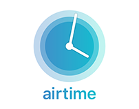AirTime Logo Design