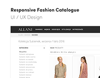 Allani — Responsive Fashion Catalogue