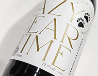 Lazy Bear Time - Wine Brand and Label