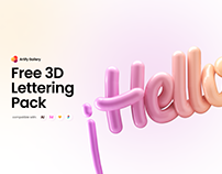 Free 3D Lettering Pack