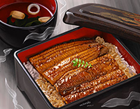 Eel rice box