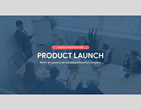 Product Launch Deck by Slideck