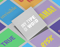 Any Type of Word // An Innovative Dictionary