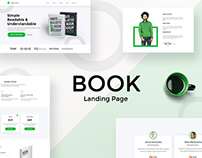 Book Landing Page (concept)