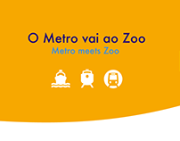 O Metro Vai ao Zoo (Redesign Linha do Metro)