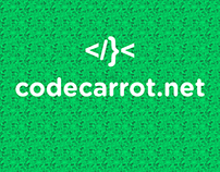 CodeCarrot Logo + Business pattern