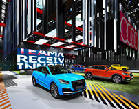 Audi colorful booth Concept