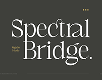 Spectral Bridge - FREE Modern Serif Fonts