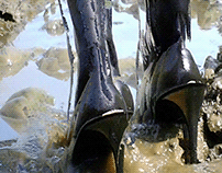 muddy heels installation