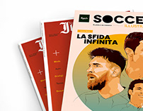 Soccer Illustrated | Cover Illustration