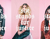 She Stands For Justice