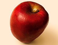 Photoshop Painting - Apple