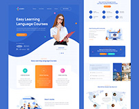 LEARNY - Landing Page Design